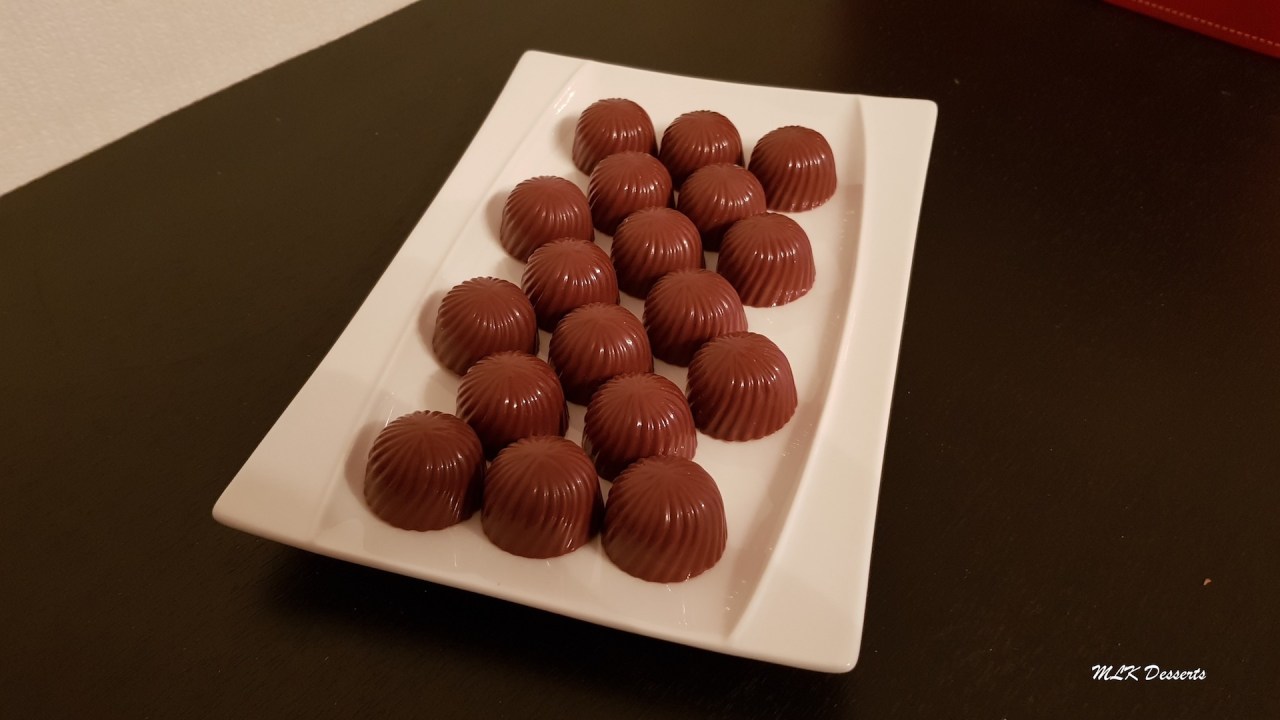 Chocolats fourrés au&nbsp;praliné