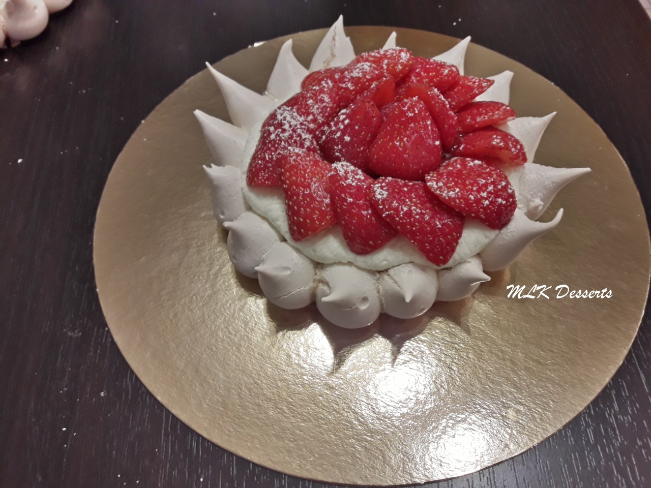 Pavlova en version&nbsp;tartelette