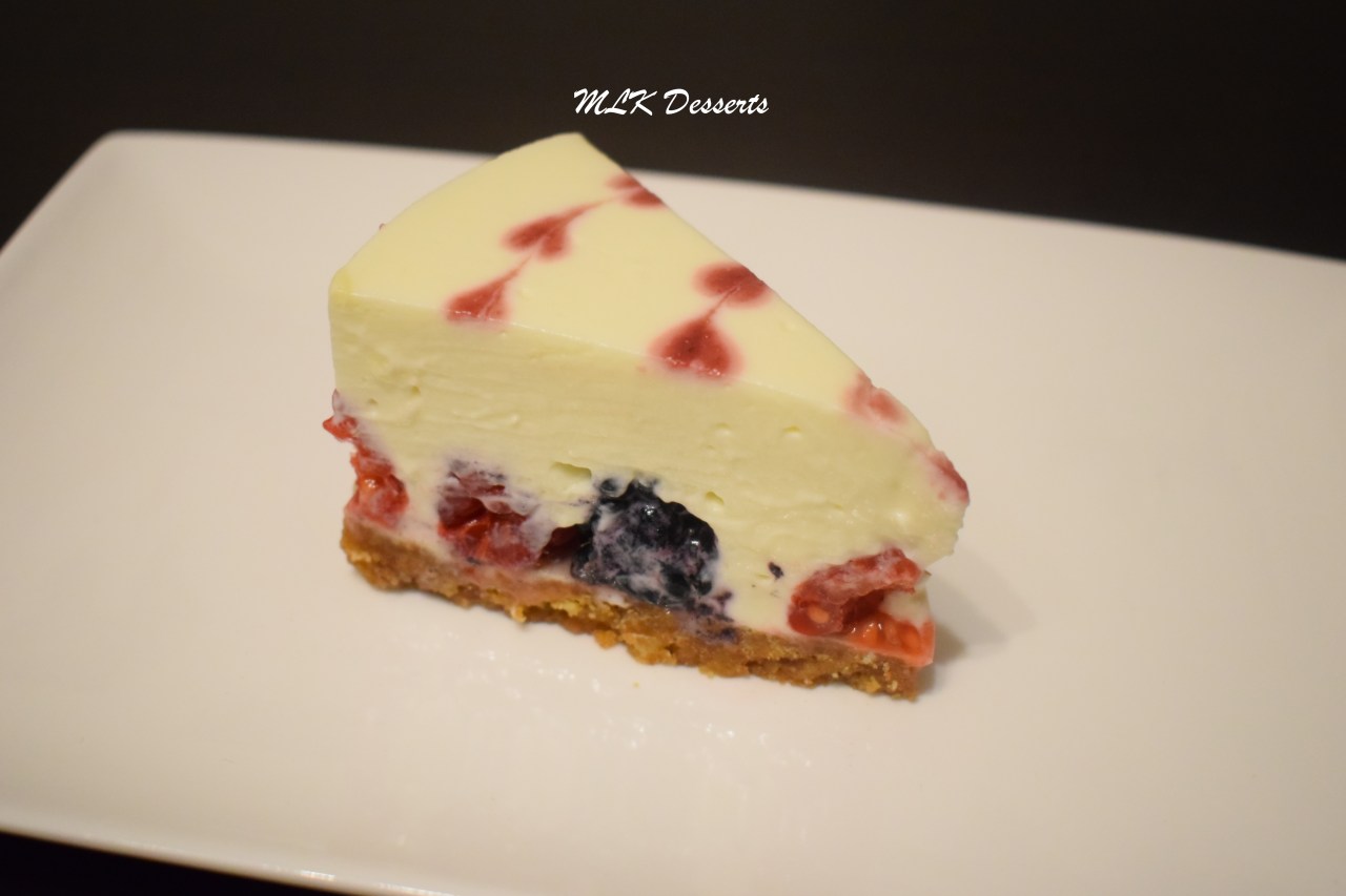 Cheesecake Framboises et Mûres