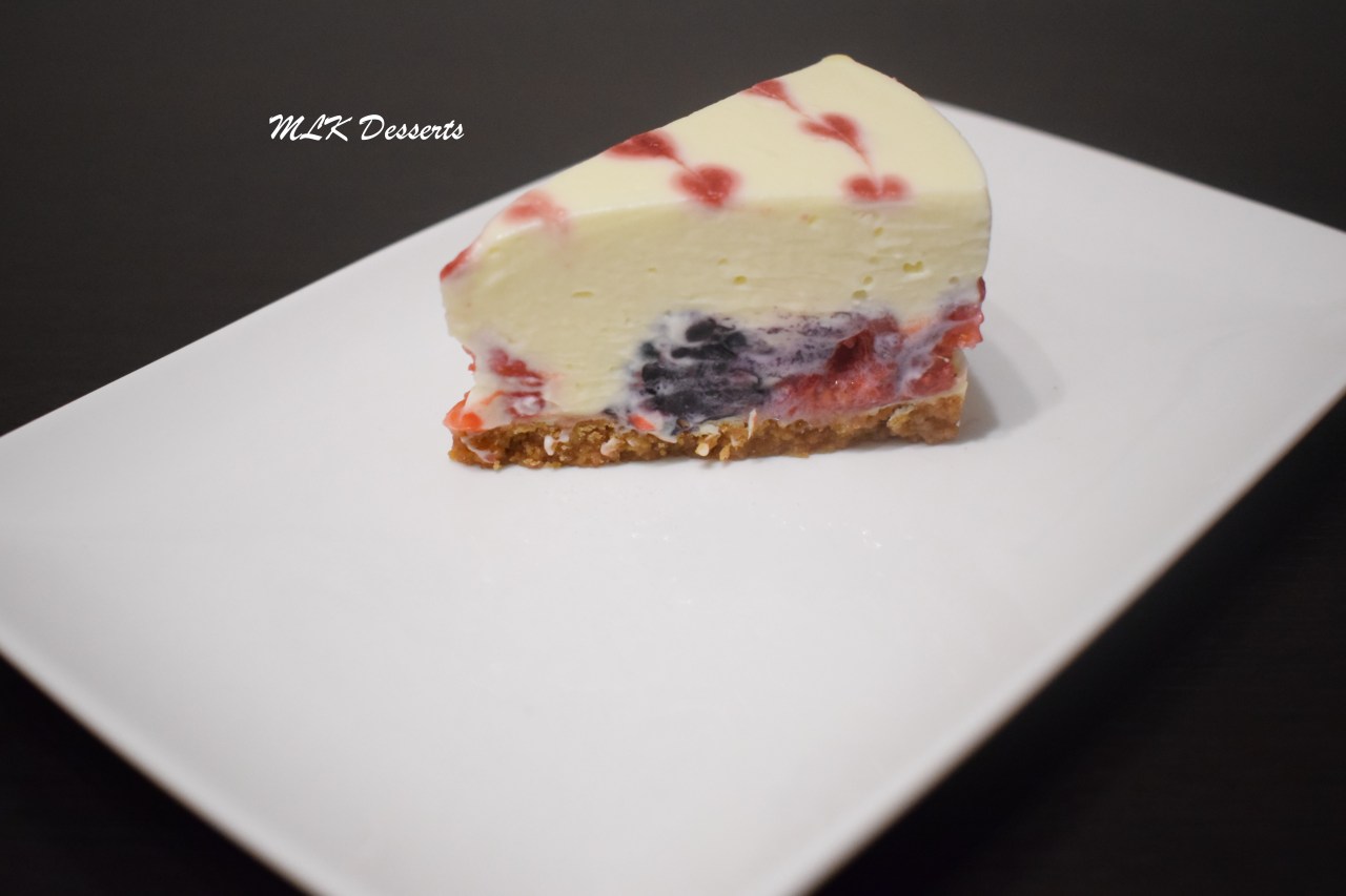 Cheesecake Framboises et Mûres
