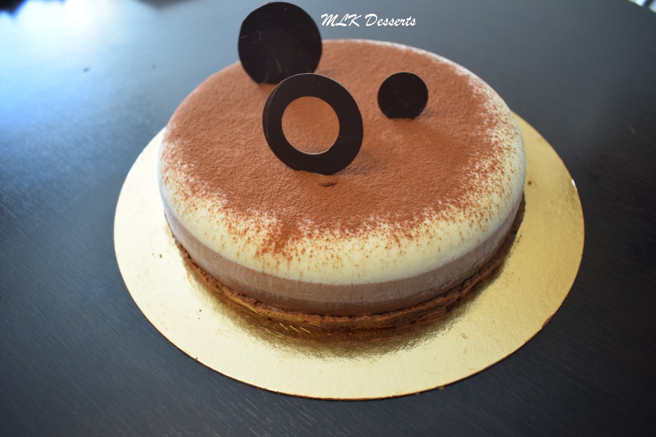 Entremet aux 3 chocolats version 2017