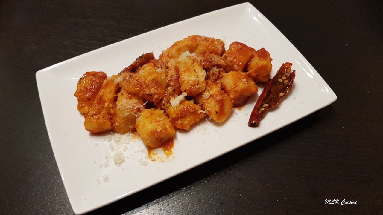 Gnocchis de pomme de terre à la sauce tomate&nbsp;maison