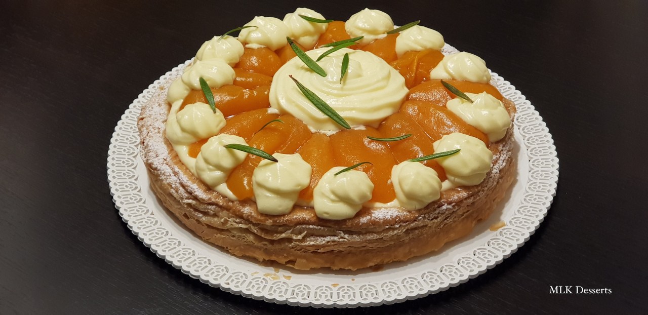 Tarte Abricots-Romarin