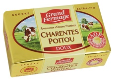 Beurre Charentes Poitou AOP