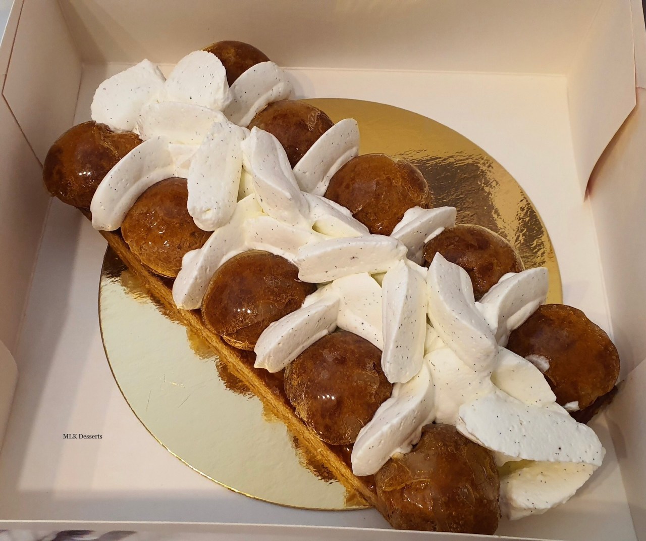 Saint-Honoré Crème pâtissière&nbsp;vanille